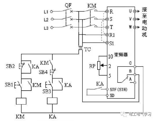 東莞plc編程培訓(xùn)，學(xué)好變頻器，先從主電路與控制線路的接線開始，大朗智通培訓(xùn)學(xué)校，電工培訓(xùn)