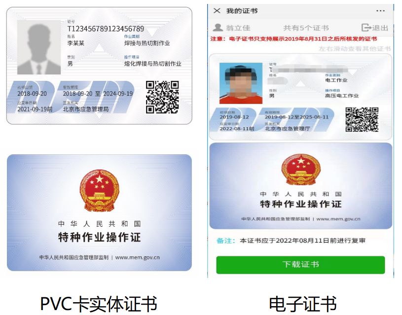 電子證書來了！特種作業(yè)操作證式樣改版！帶你了解最全新版證書信息-東莞電工證培訓(xùn)學(xué)校-東莞考電工證多少錢