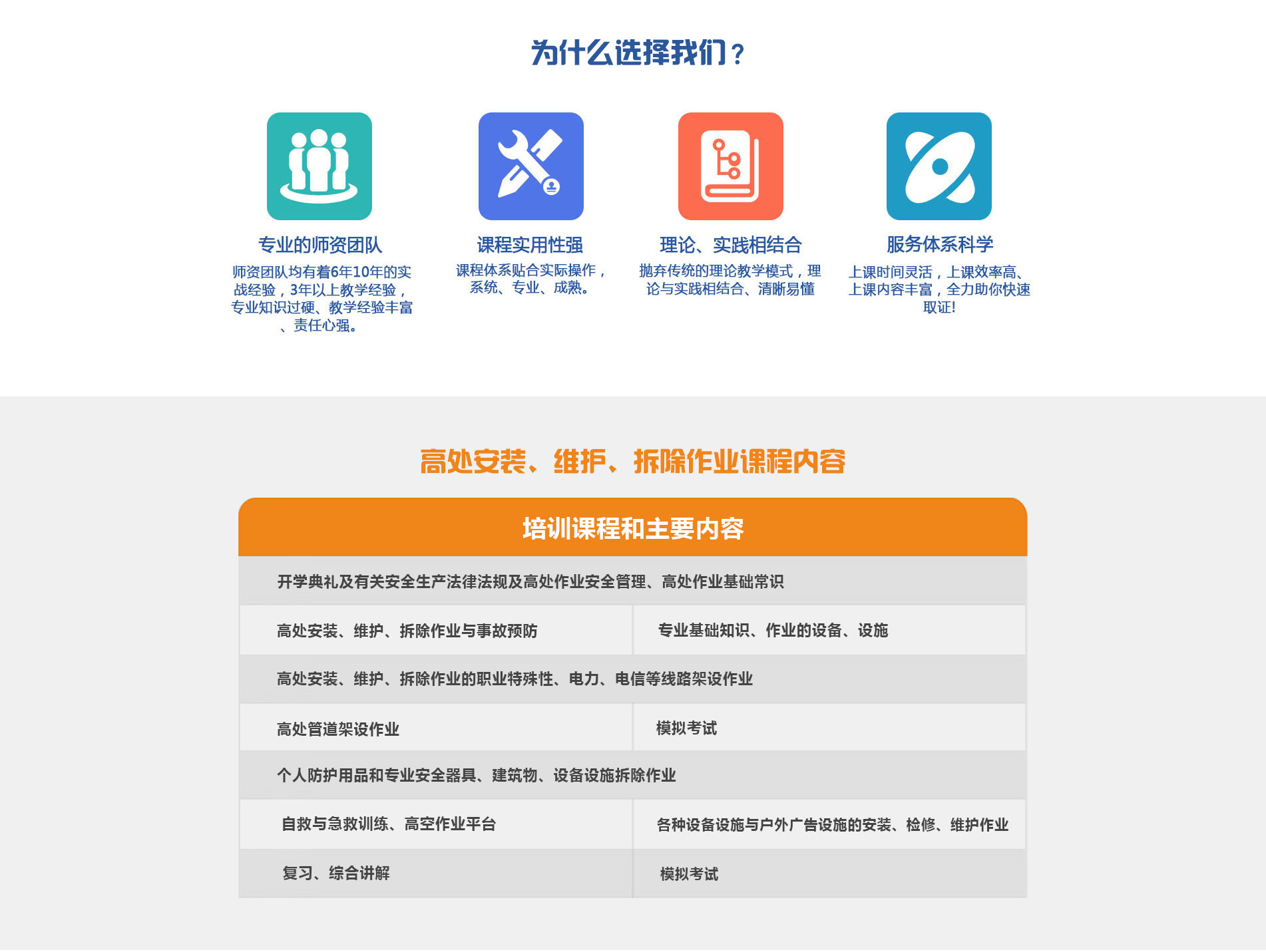 登高證培訓(xùn)、高空作業(yè)證培訓(xùn)